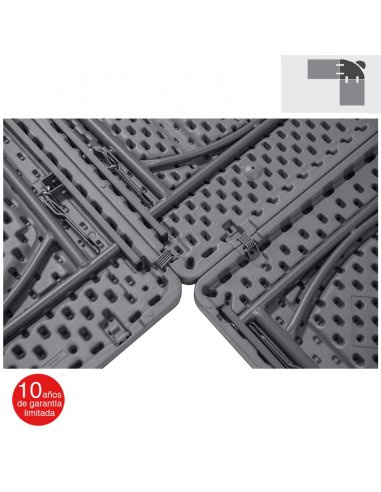 Mesa catering plegable Esquinera F90 ZOXXLCORNER Sistema de unión angular de mesas