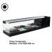 Vitrina para sushi placa fría con estante VGSHS-0IE