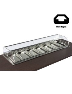 Vitrina de barra para tapas Encastrable VGCST-F6