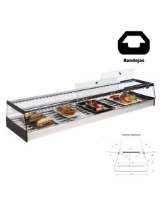 Vitrina refrigerada autoservicio Remota VGPCH-120