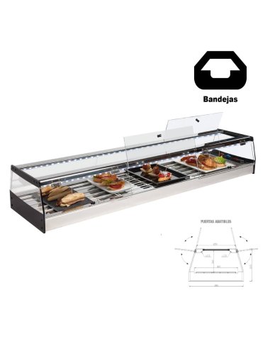Vitrina refrigerada autoservicio Remota VGPCH-120