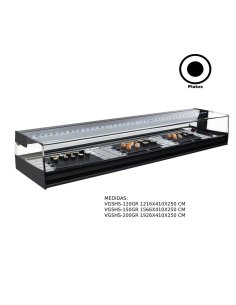 Vitrina refrigerada sushi Remota VGSHS-120GR