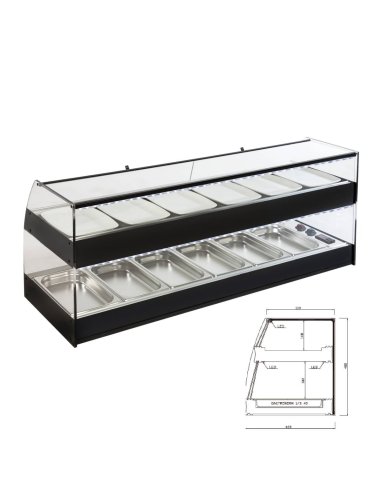 Vitrina doble Grupo remoto VGDB-F6