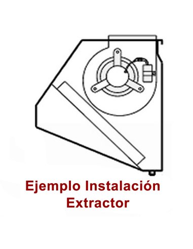 Ejemplo Instalación Turbina Campana Extractora