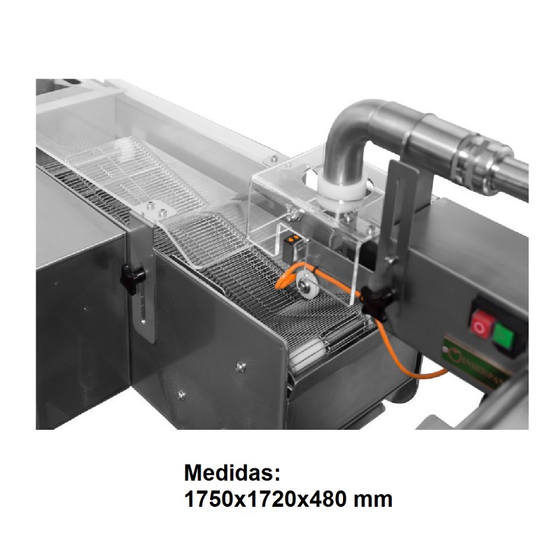 IMA Industrias - Máquina de croquetas PLUS STAR. Número uno en el mundo.  Fácil limpieza, acabado del producto artesanal, cualquier tipo de pan o  rebozado. Croquette machine PLUS STAR. Number one in