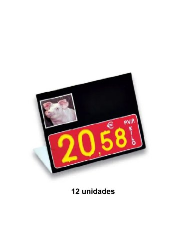 Portaprecios para carniceria Cerdo SPC-300