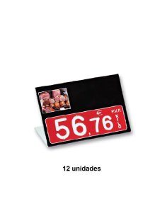 Portaprecios para carniceria charcuteria SPC-304