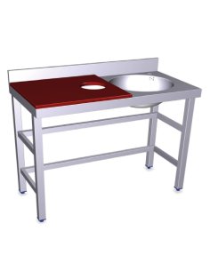Mesa de corte y fregadero FR072810