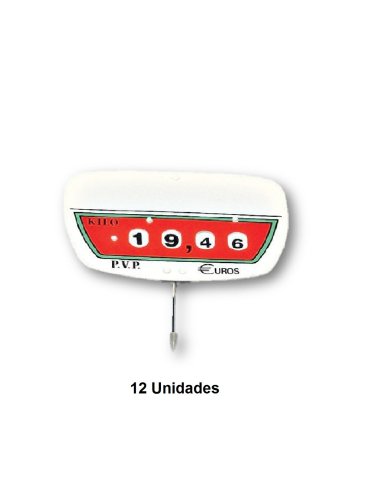 Porta precios pincho SPC-15-N