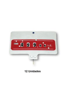 Portaprecios pincho SPC-90-R