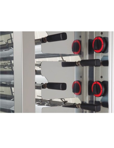 Asador de pollos doble espada FE11DOBLE-EKO detalle