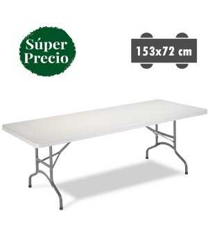 Mesa rectangular de catering 3R11 (153 x 72 cm)