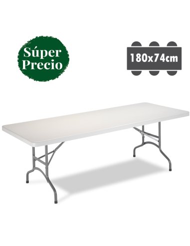 Mesa de catering 3R11 (180 x 74 cm) plegable