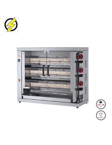 Maquina de asar pollos FE315-EKO-E