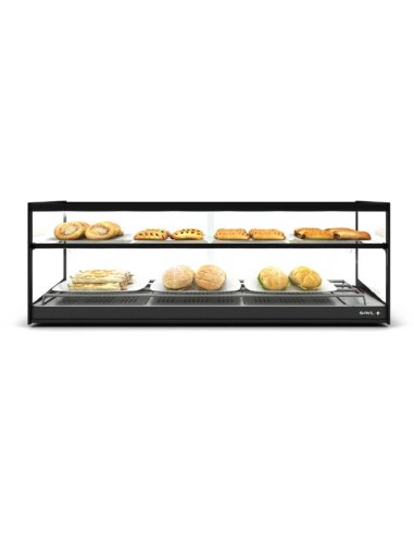Vitrina caliente Doble SYCLO24S