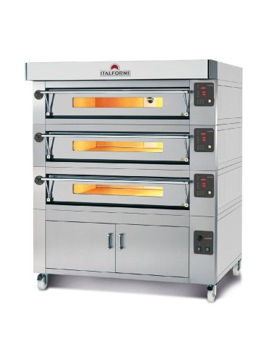 Horno pizza triple Camara Refractaria  IAEC-Y420