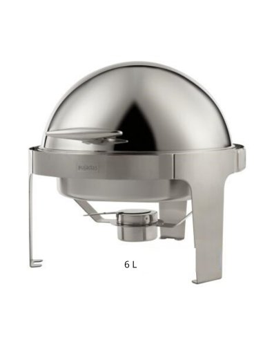 Chafing dish redondo tapa roll top PUP8975