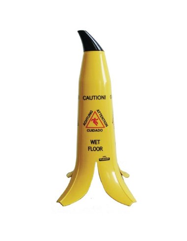 Señal suelo mojado platano NIGK976