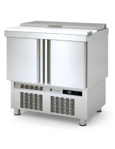 Mesas frias para ensaladas tapa INOX COMFS-100