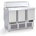 Mesas frias para ensaladas cupula cristal  COMFS-140-C