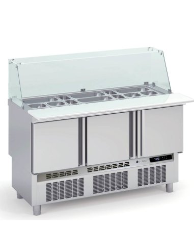 Mesa de ingredientes Kebab 1.4m COMFK-140