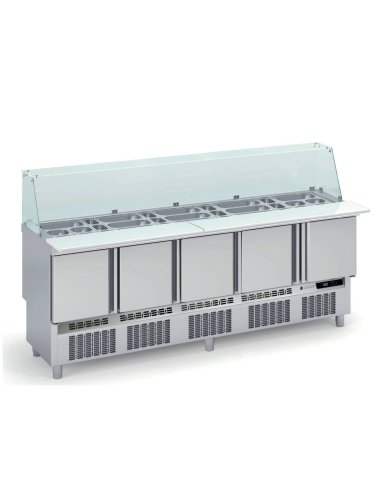 Mesa de ingredientes Kebab COMFK-220