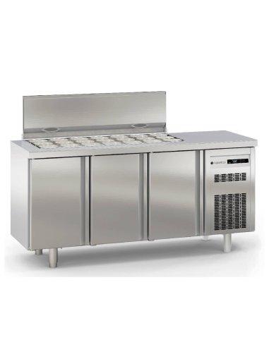 Mesas frias para ensaladas tapa INOX  COMFE-200