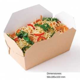 Envases comida para llevar 250uds NIDM173