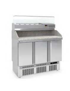 Mesa ingredientes pizza Granito COMFPCP-140 2
