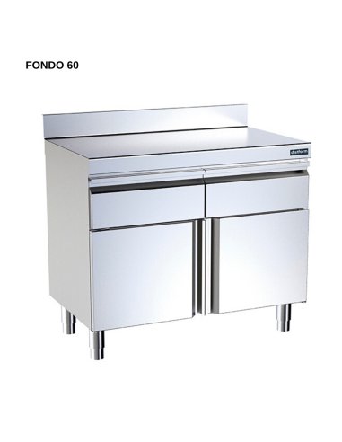Mueble neutro F60 1 puerta mural DIF007810