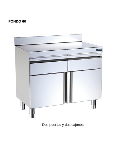 Mueble neutro F60 2 puerta mural DIF00781