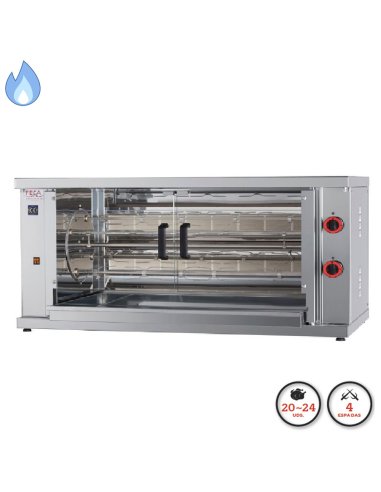 Asador de pollos rotativo Multifuncion FEM1