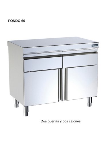 Mueble neutro F60 2 puerta central DIF00791