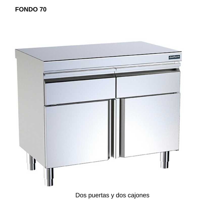 Mueble neutro F70 2 puerta central DIF00791-0