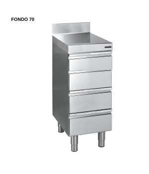 Cajonera acero inoxidable F70 Mural