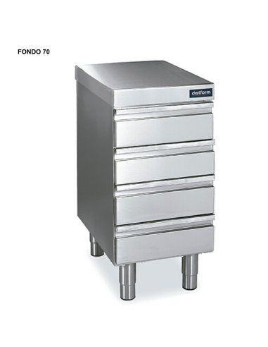 Cajonera acero inoxidable F70 Central