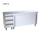 Mueble neutro con cajones F70 central