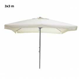 Parasoles para terrazas hosteleria 3x3m FYVIP3X3