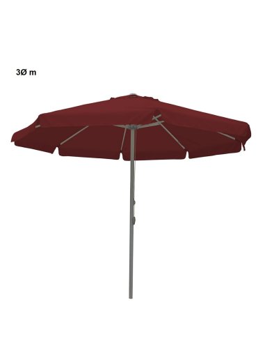 Parasoles hosteleria 3mØ FYVIP3 Burdeos