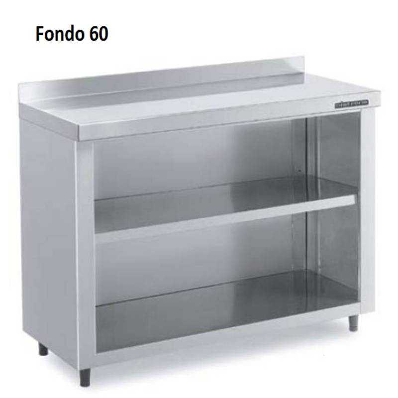  Contramostrador, Inox Fondo 60 DIF3010005