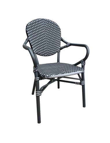 Sillon rattan y Aluminio Bambu FYFERO-3