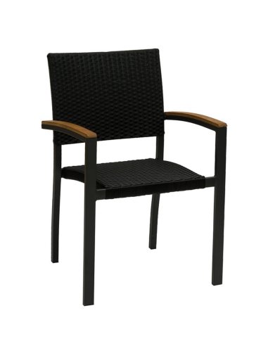 Sillones exterior rattan Aluminio Grafito FYGLA