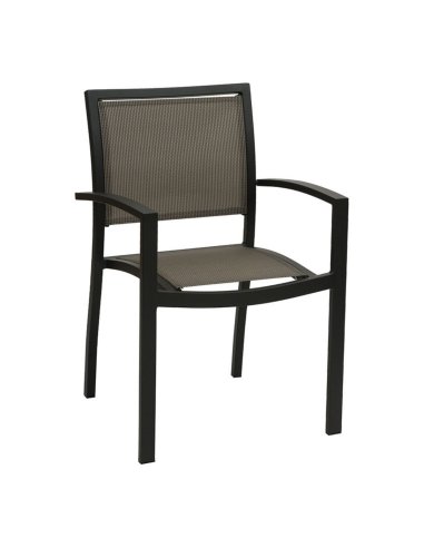 Sillones exterior rattan Aluminio Grafito FYGLA-3