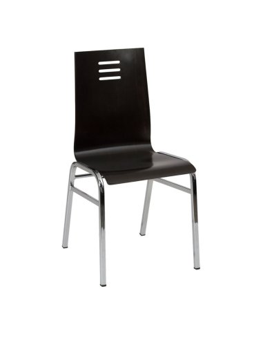 Sillas comedor madera Cromadas FYLAHOR-3