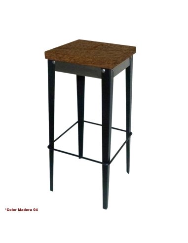 Taburete industrial cuadrado FAKIEV
