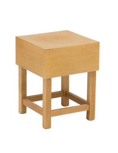 Taburete madera bajo FYBRISTOL-BJ-2