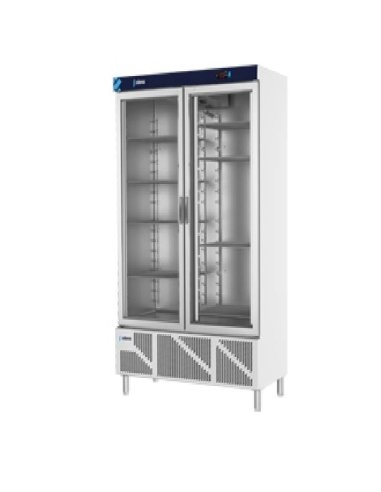 Armario frigorifico con puerta cristal EDAPS-1402 HC PC