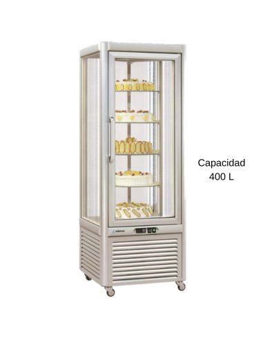 Vitrina congelador pasteleria EDVECSO-400