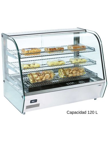 Vitrina expositora caliente 70x60 EDVECS-120