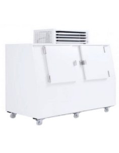 Almacen de hielo doble puerta 300 bolsas MFCABIN182 